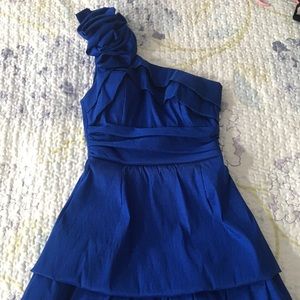 Sapphire Blue Cocktail Dress